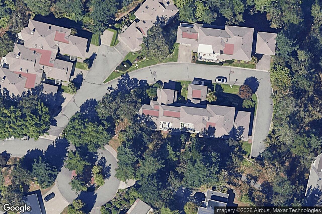 Aerial view of 47 – 4300 Stoneywood Lane, Saanich