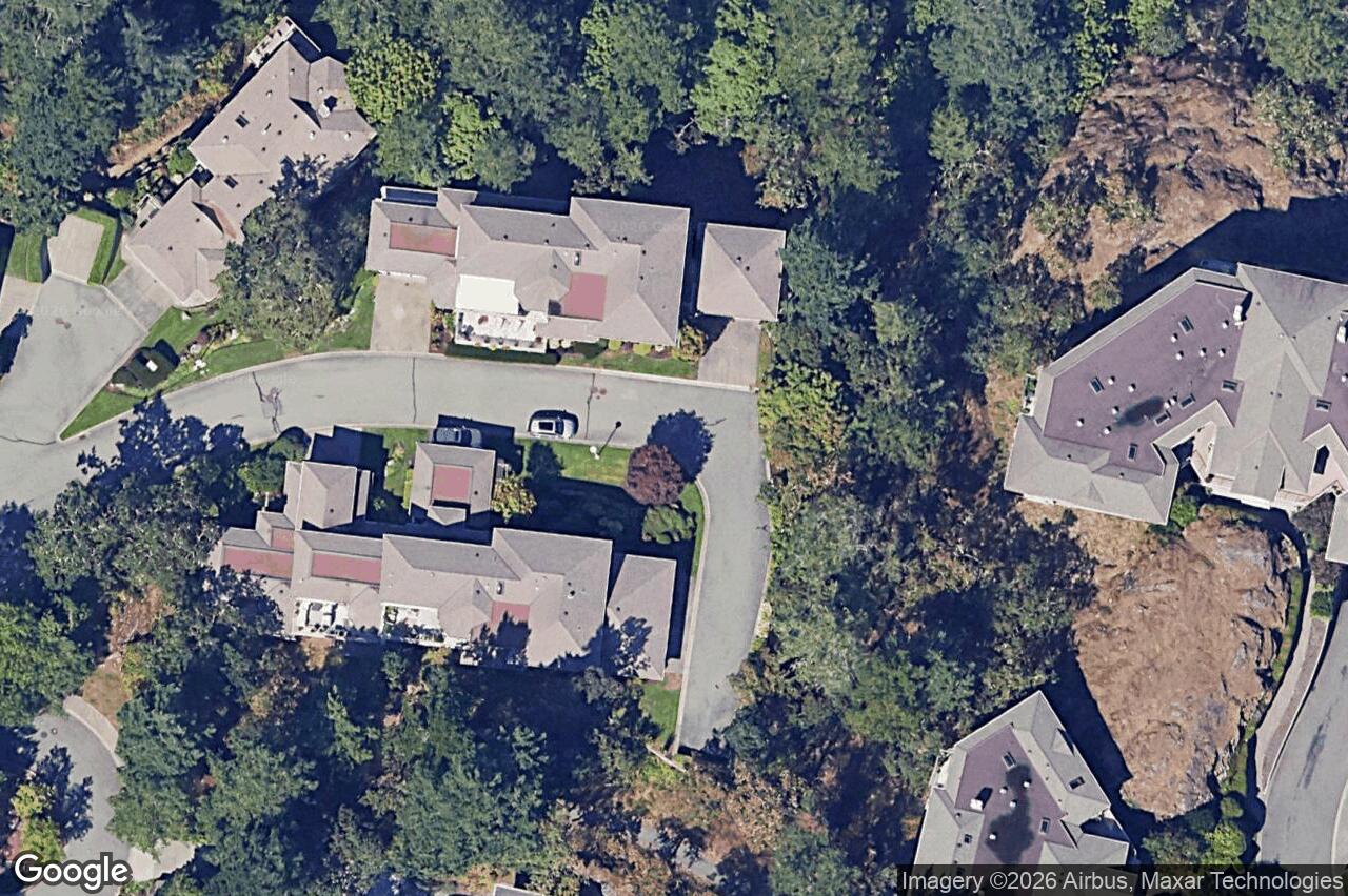 Aerial view of 4329 Stoneywood Lane, Saanich