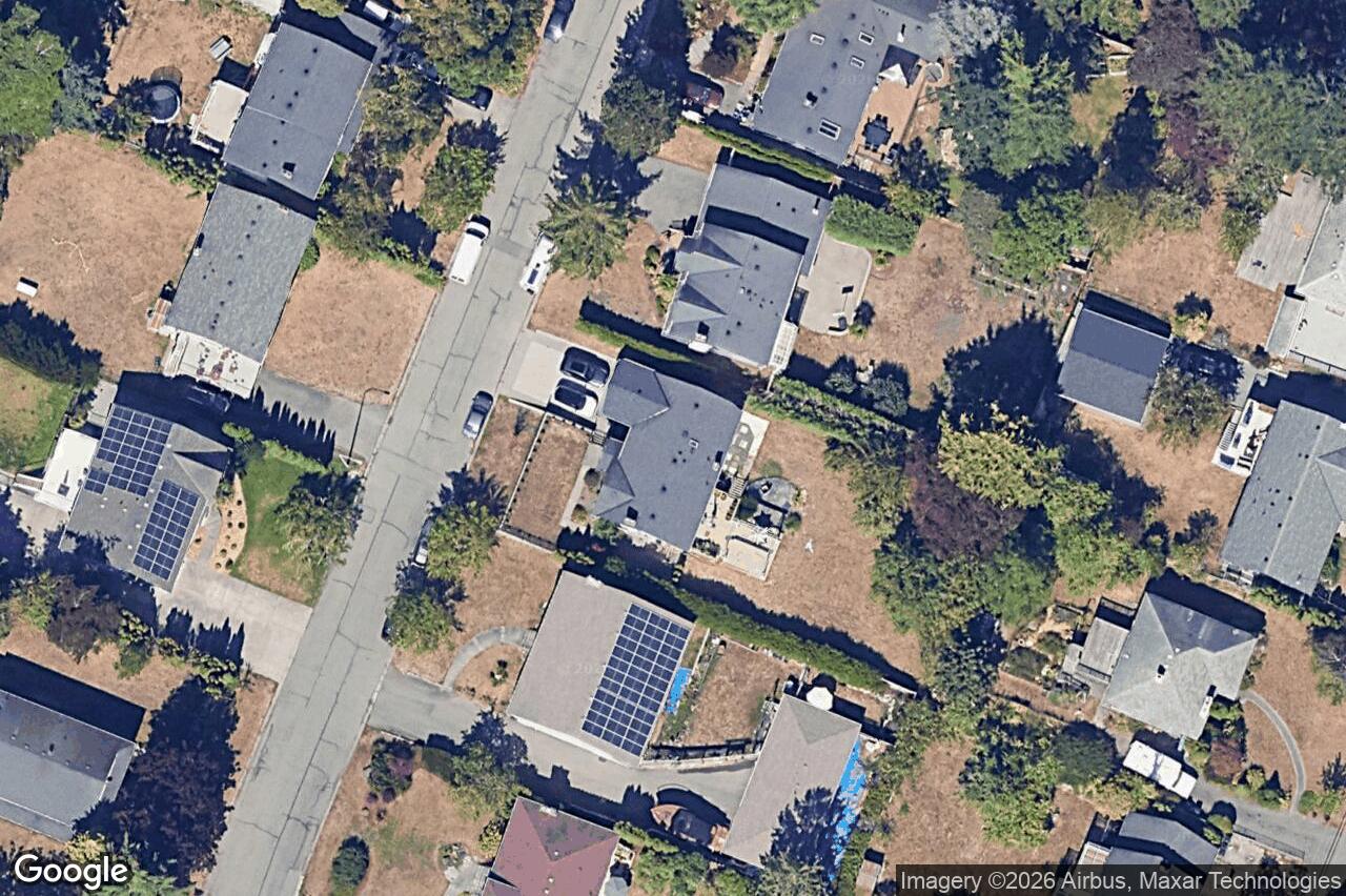Aerial view of 4425 Torrington Rd, Saanich
