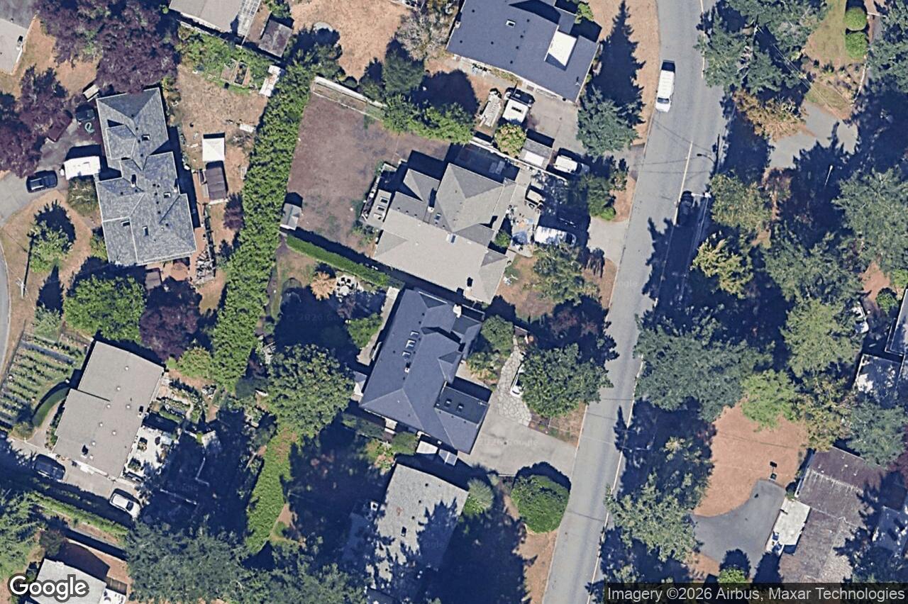 Aerial view of 2013 Ferndale Rd, Saanich