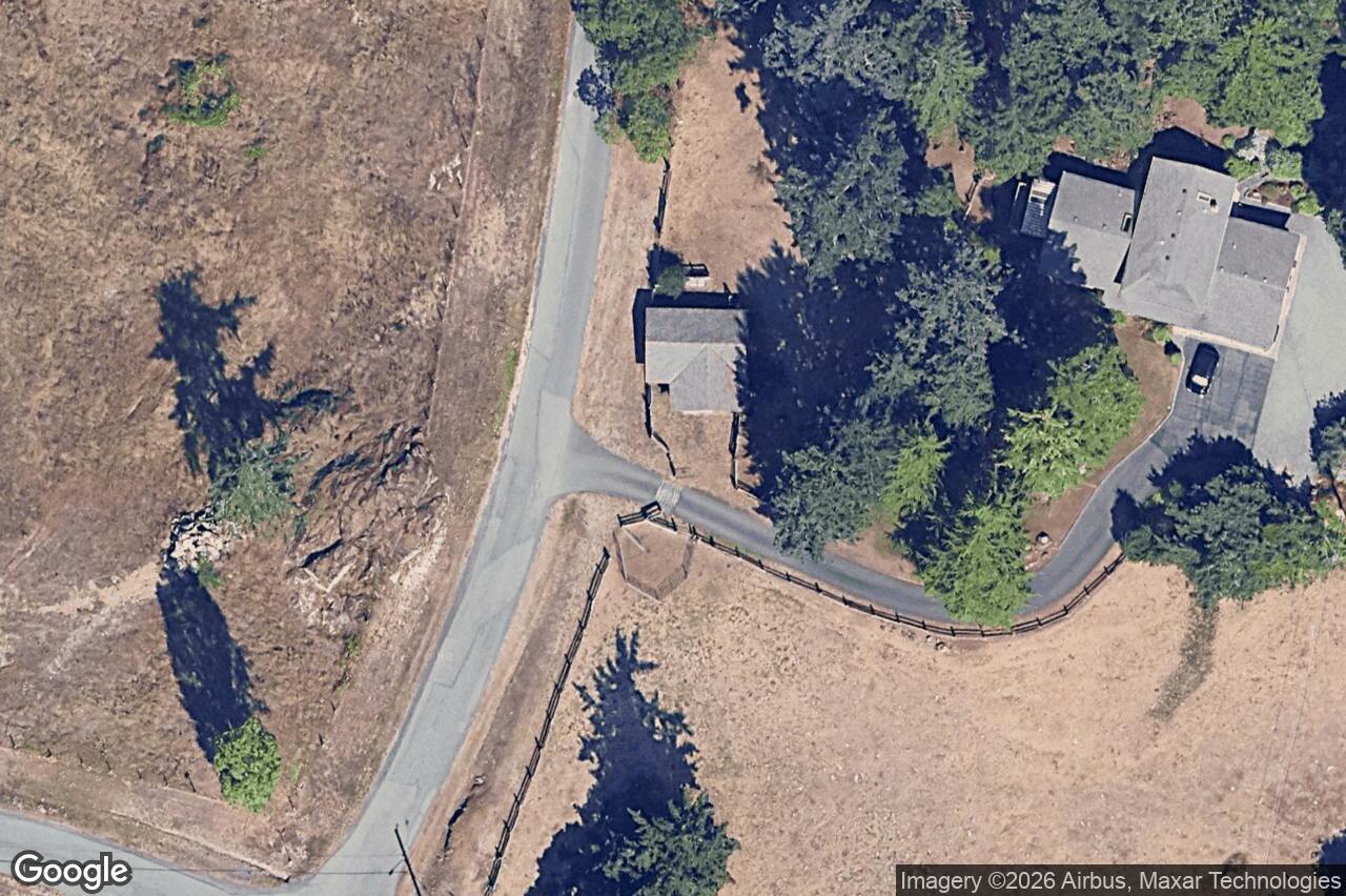 Aerial view of 4395 Liberto Rd, Saanich