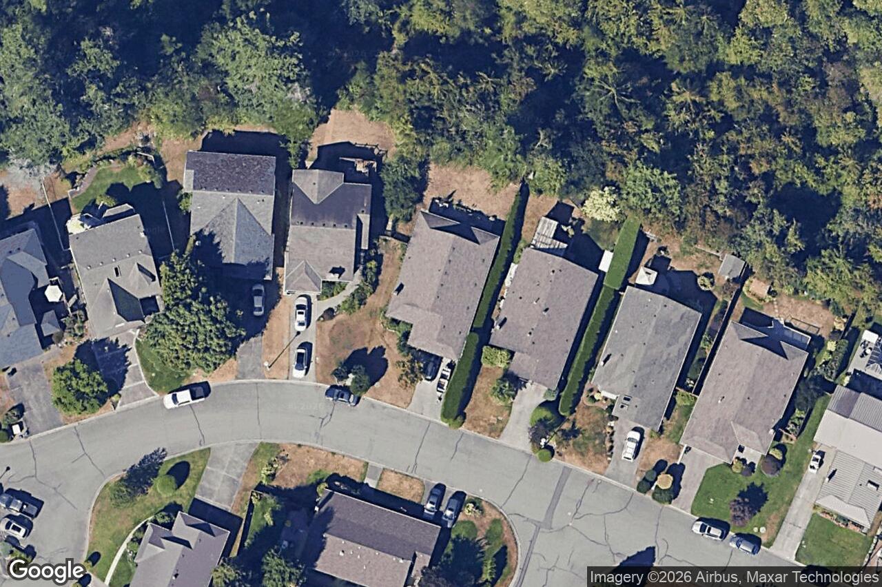 Aerial view of 772 Mapleton Pl, Saanich