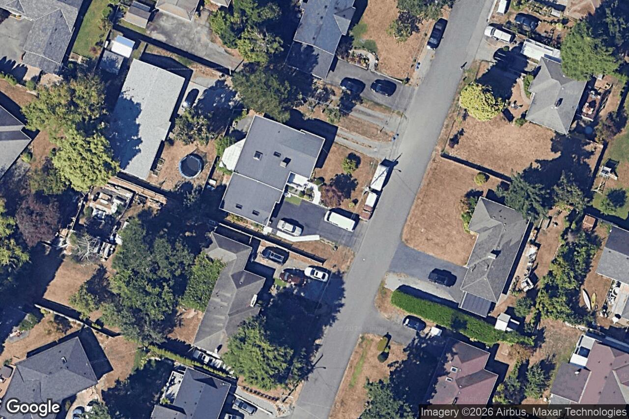 Aerial view of 4348 Harder Rd, Saanich