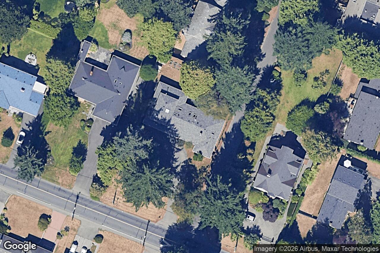 Aerial view of 1680 Ash Rd, Saanich