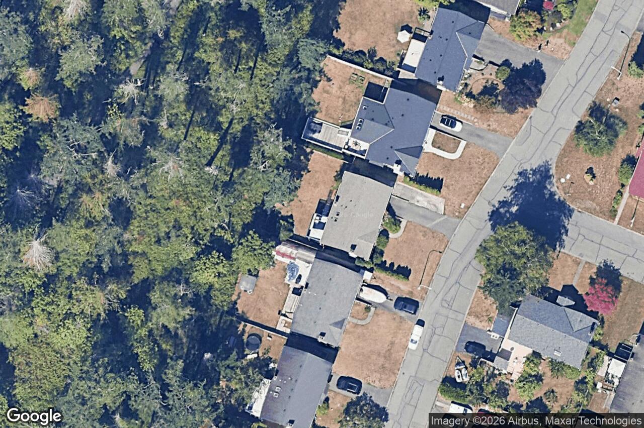 Aerial view of 1503 Edgemont Rd, Saanich
