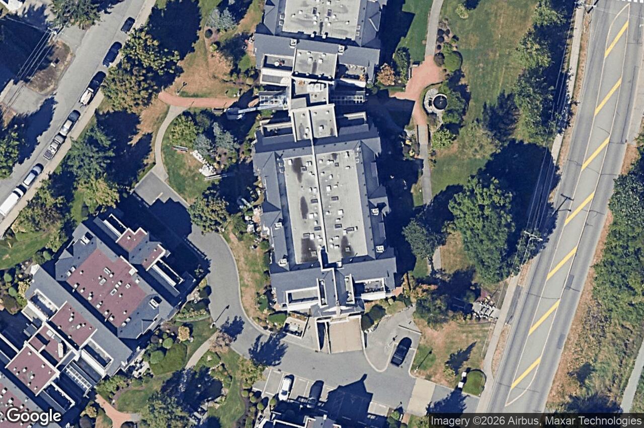 Aerial view of 216 – 4490 Chatterton Way, Saanich