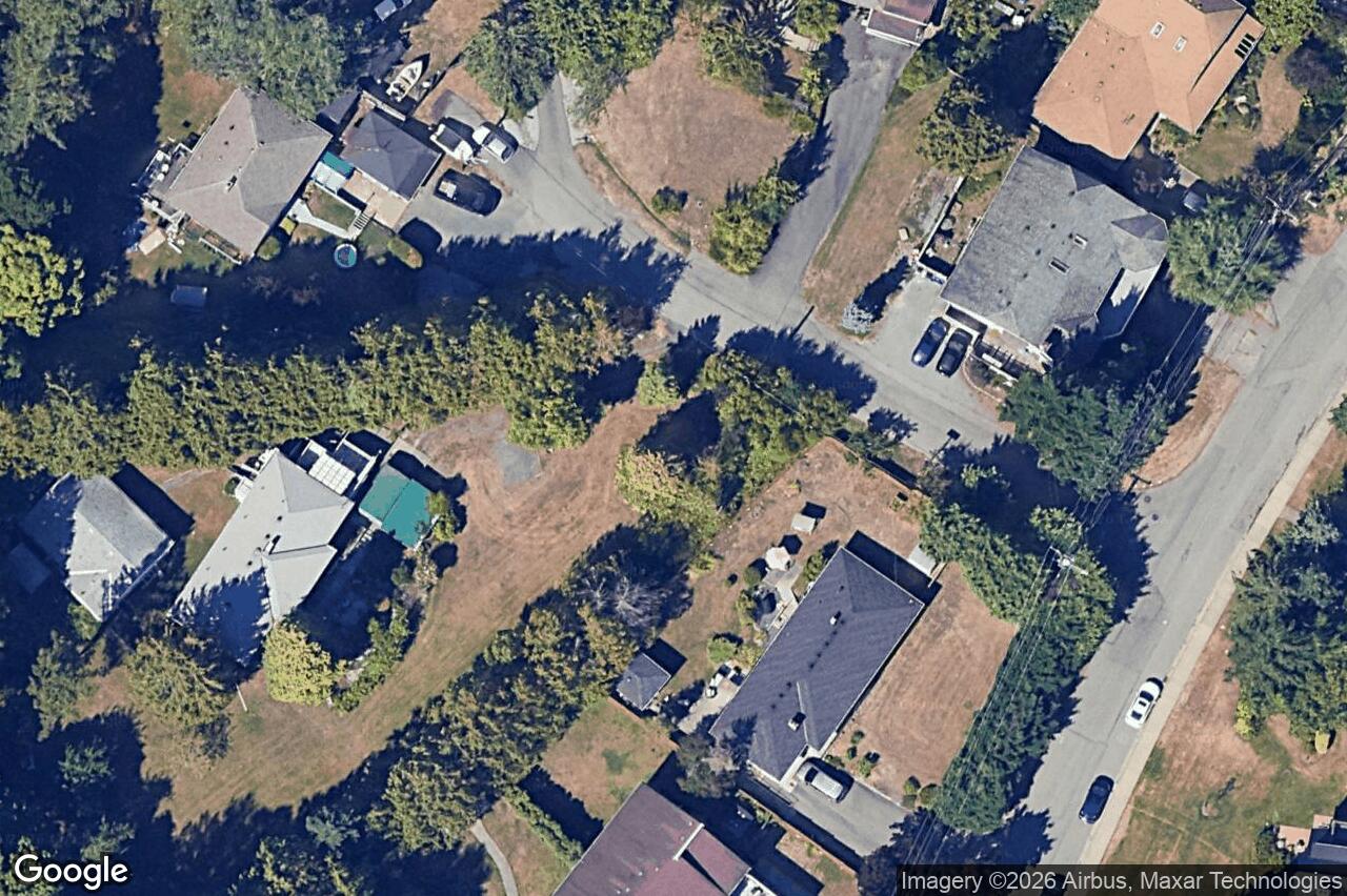 Aerial view of 4504 Pachena Pl, Saanich