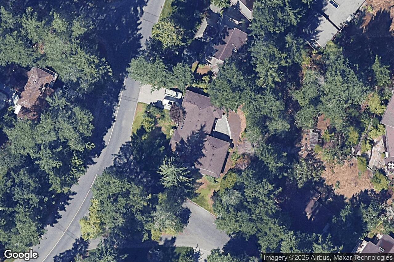 Aerial view of 4465 Emily Carr Dr, Saanich