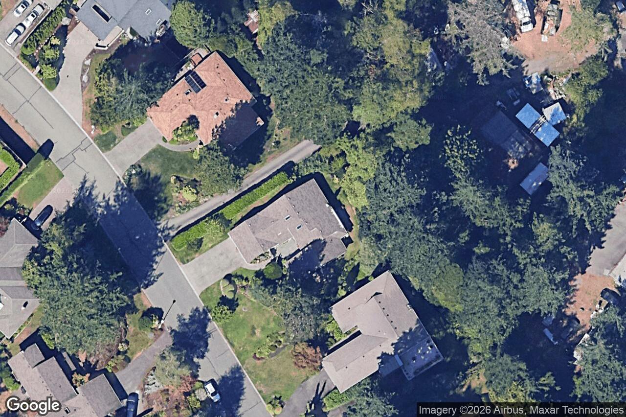 Aerial view of 1042 Donwood Dr, Saanich