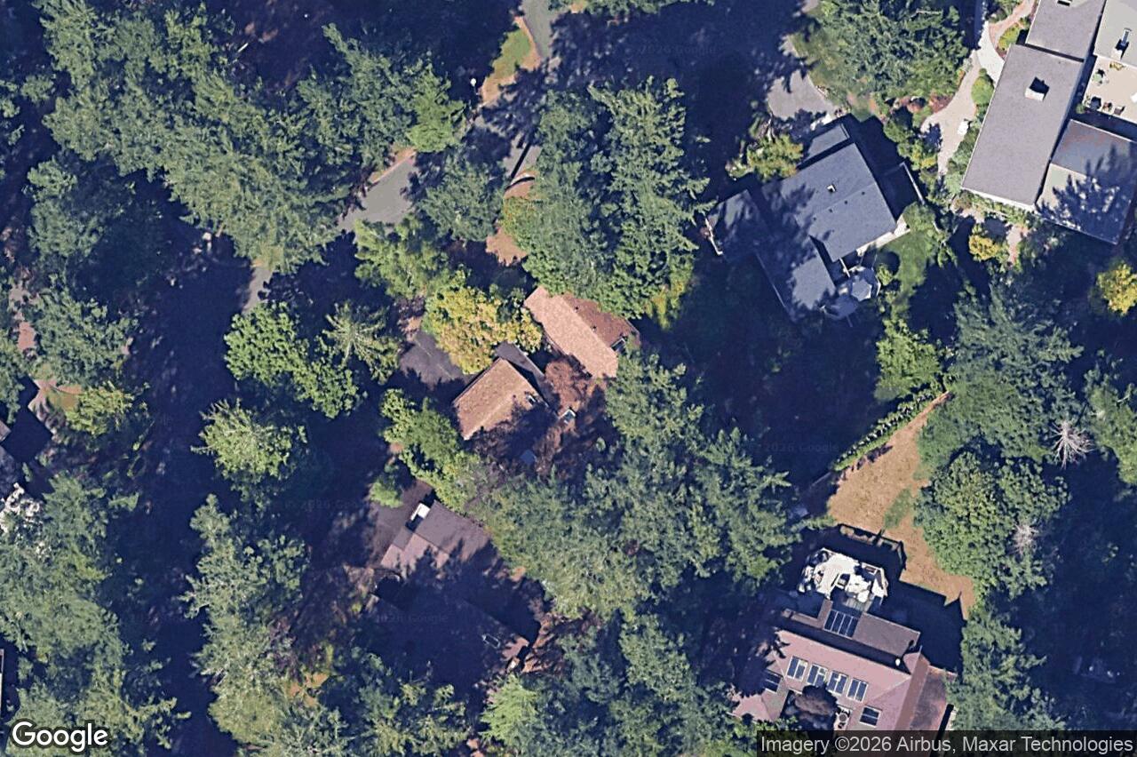 Aerial view of 4489 Cottontree Lane, Saanich