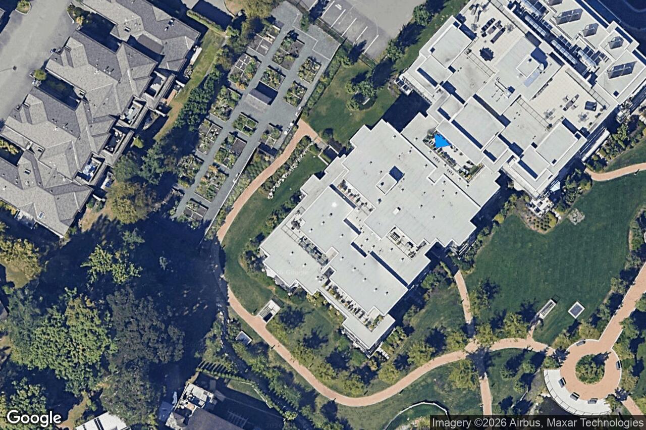 Aerial view of 207 – 741 Travino Lane, Saanich