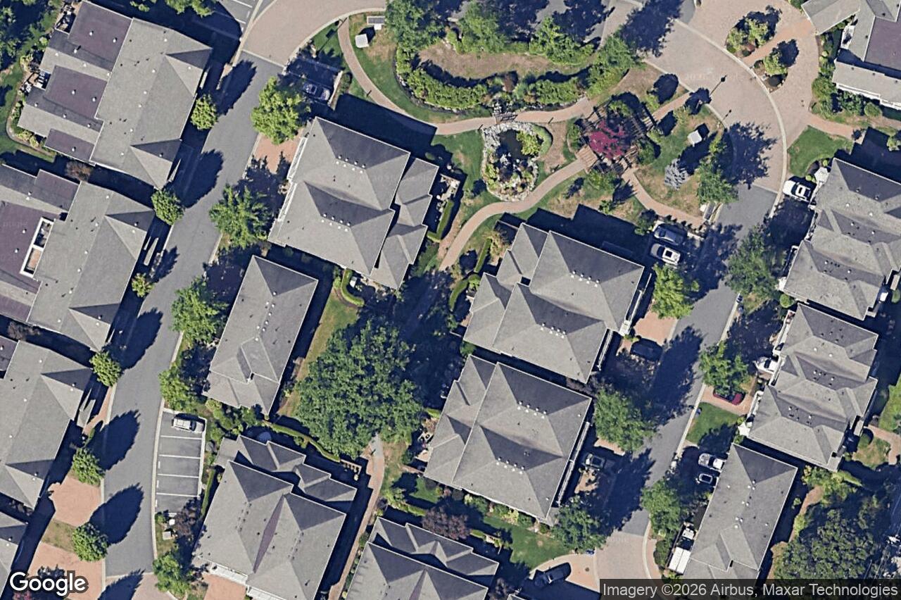 Aerial view of 525 Heatherdale Lane, Saanich