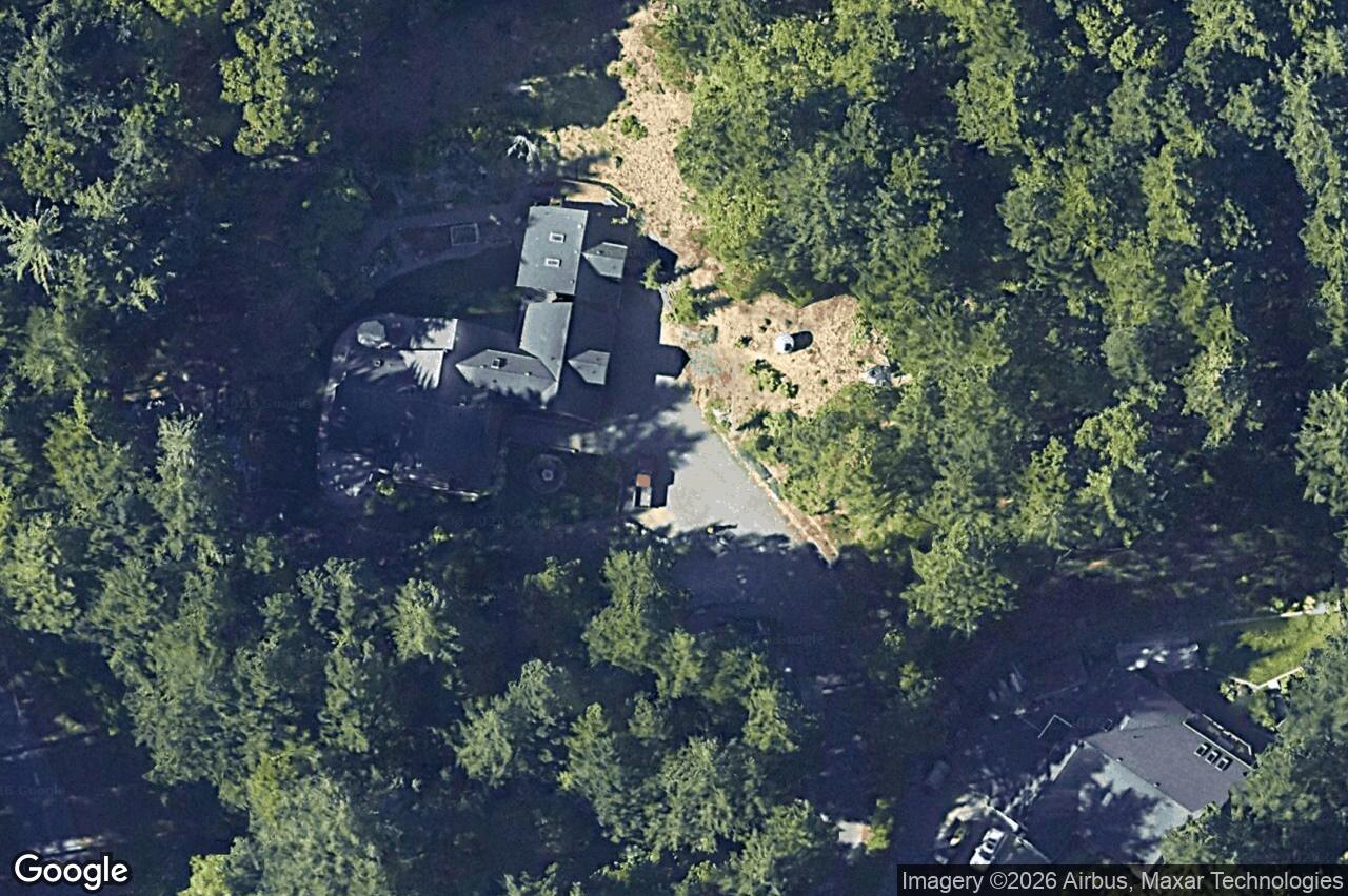 Aerial view of 636 Stewart Mountain Rd, Highlands