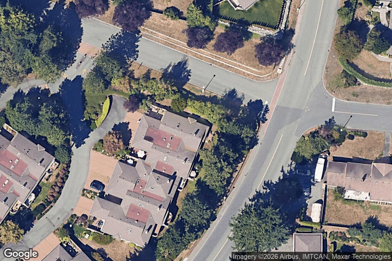 Aerial view of 4 – 901 Kentwood Lane, Saanich