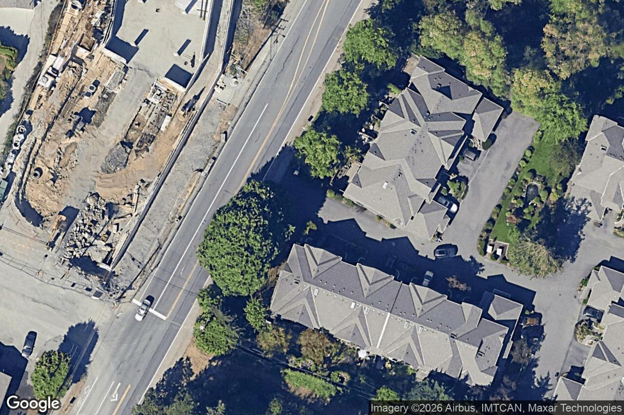 Aerial view of 1 – 4619 Elk Lake Dr, Saanich