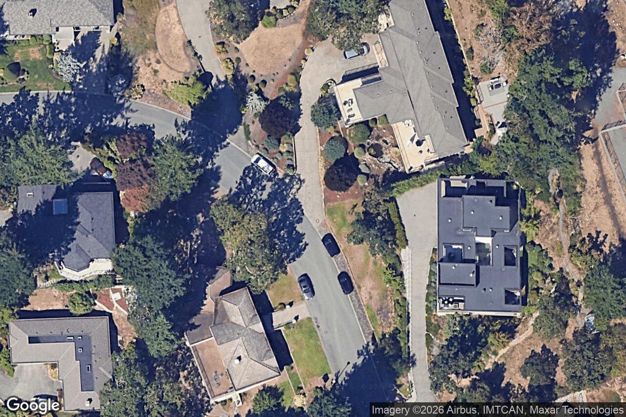 Aerial view of 908 Cobblestone Lane, Saanich