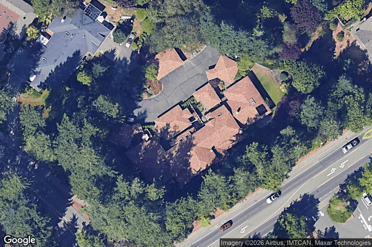 Aerial view of 1 – 4631 Lochside Dr, Saanich