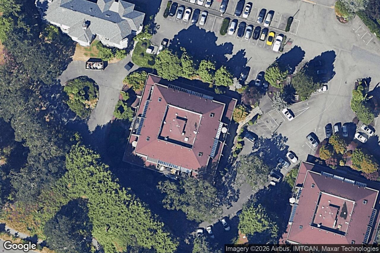Aerial view of 499D – 4678 Elk Lake Dr, Saanich