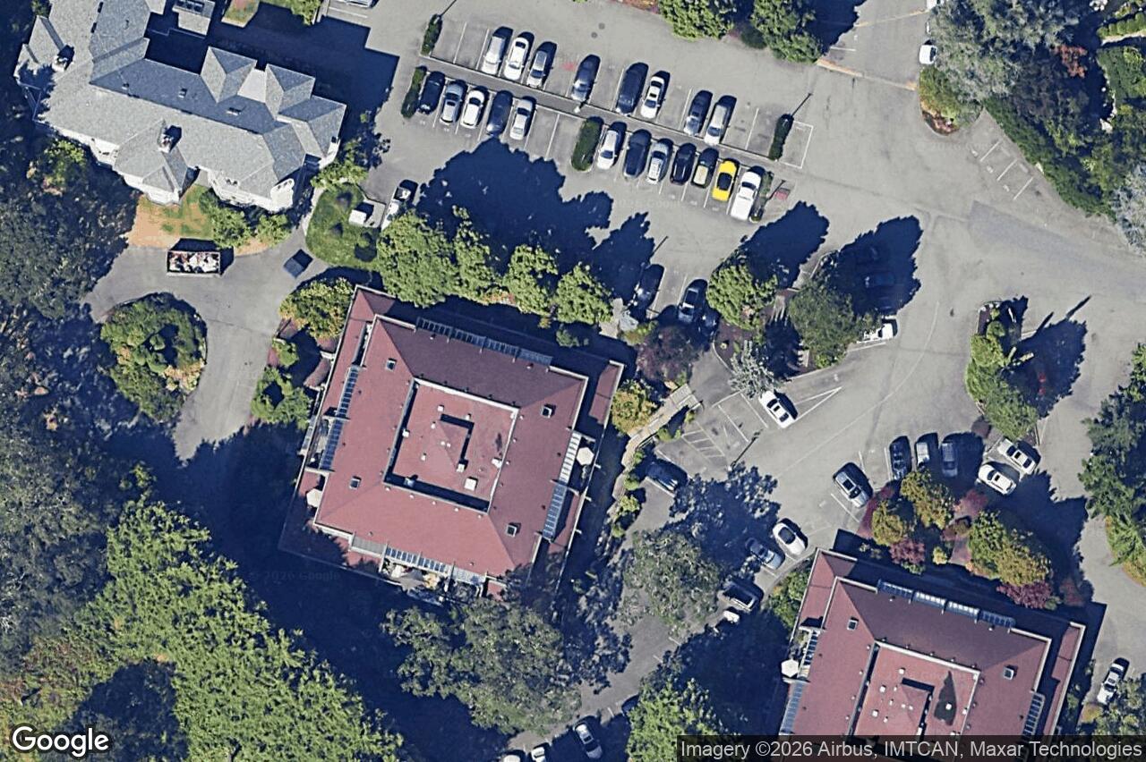 Aerial view of 493D – 4678 Elk Lake Dr, Saanich