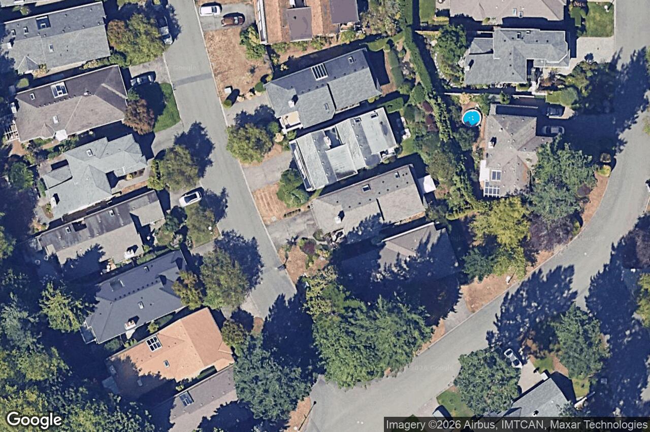 Aerial view of 4689 Scottswood Pl, Saanich