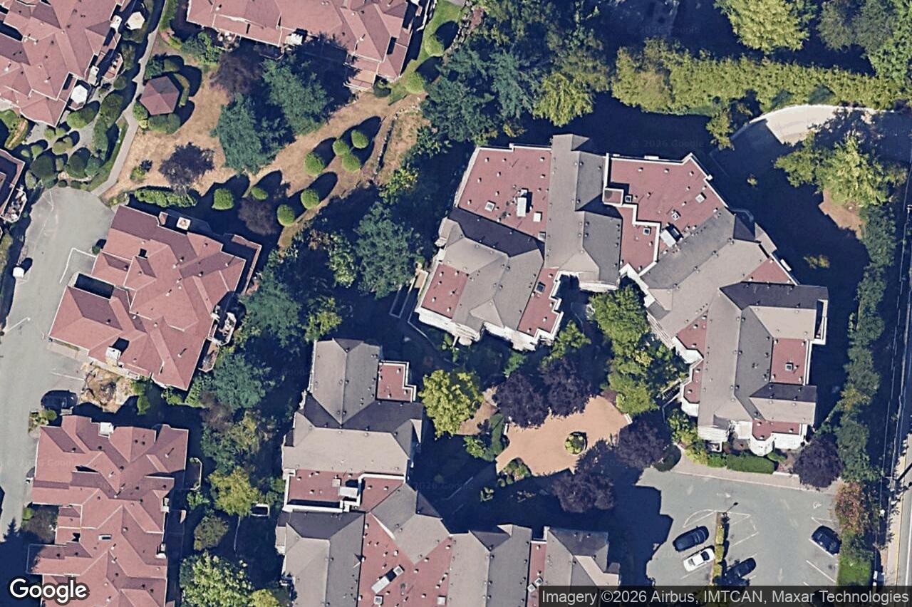 Aerial view of 203 – 490 Marsett Pl, Saanich