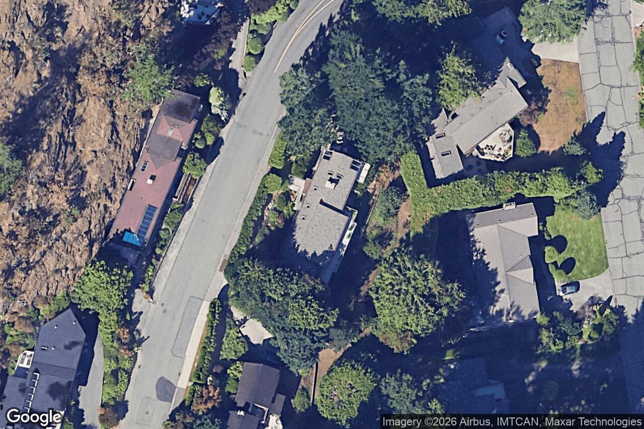 Aerial view of 4689 Boulderwood Dr, Saanich