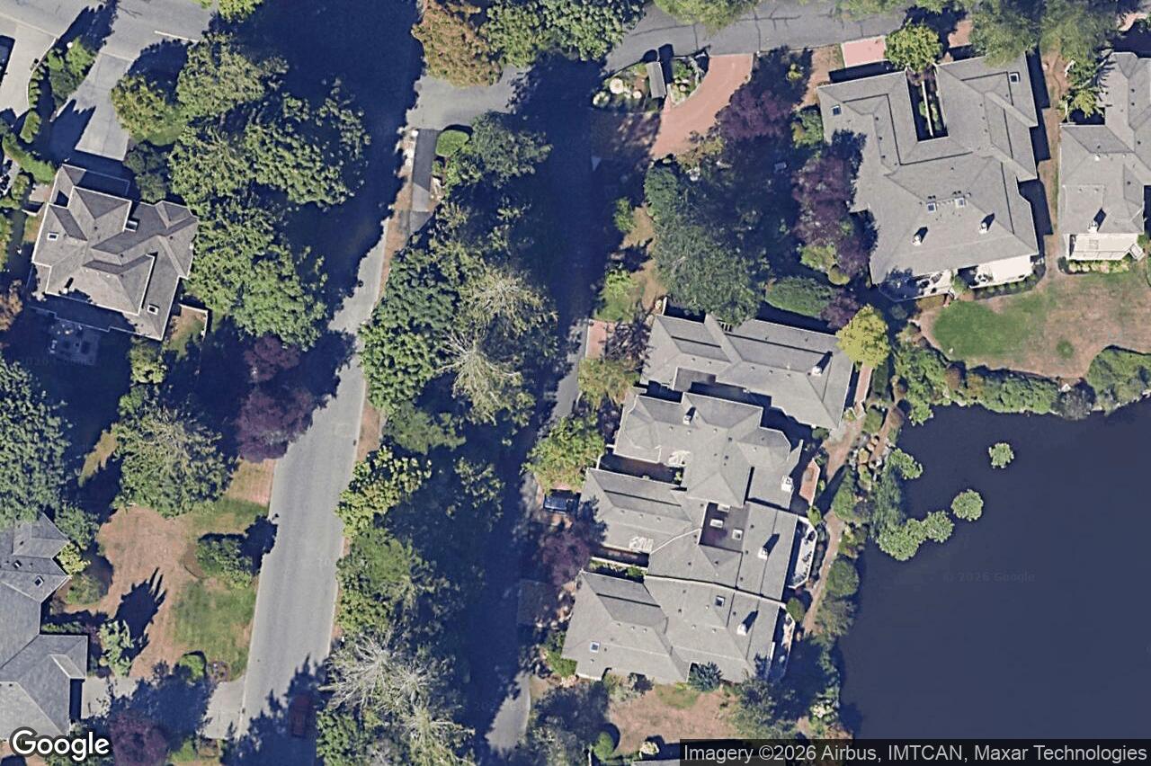 Aerial view of 8 – 4701 Lochside Dr, Saanich