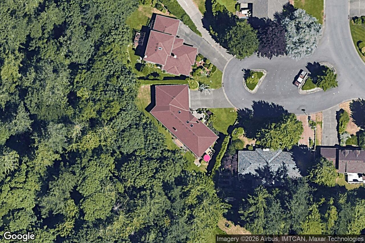 Aerial view of 4770 Amblewood Dr, Saanich
