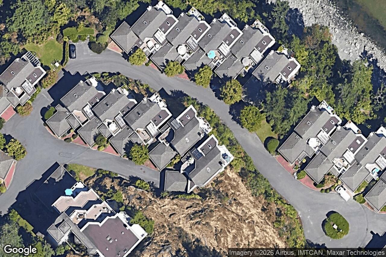 Aerial view of 7 – 4771 Cordova Bay Rd, Saanich
