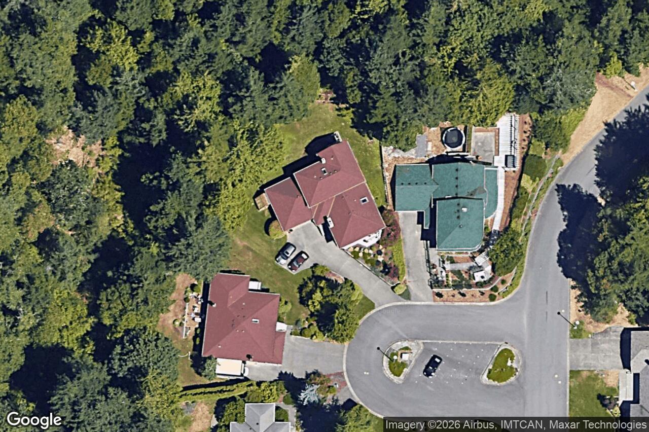Aerial view of 4802 Amblewood Dr, Saanich