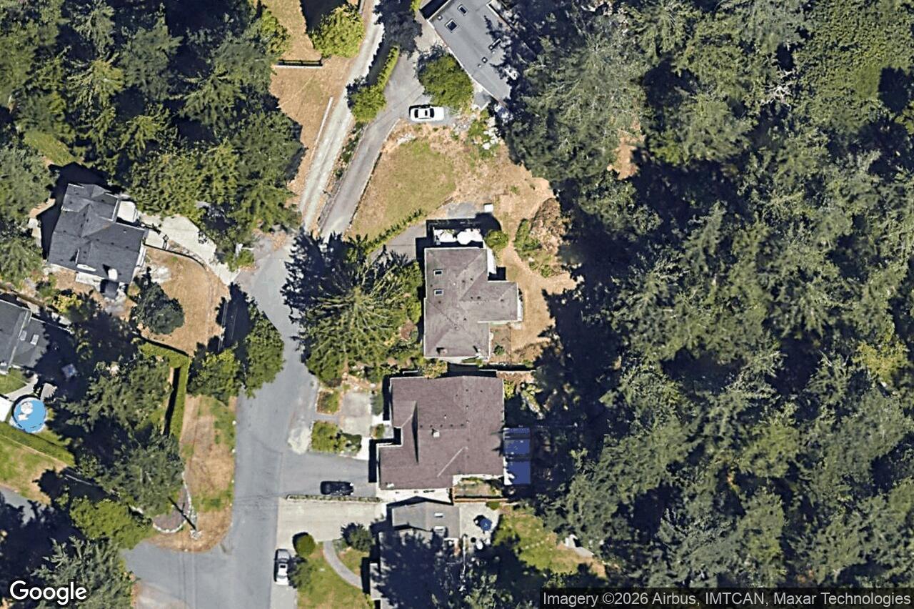 Aerial view of 4921 Townsend Dr, Saanich