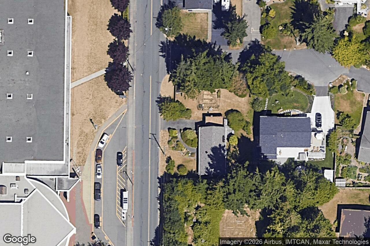 Aerial view of 4987 Wesley Rd, Saanich