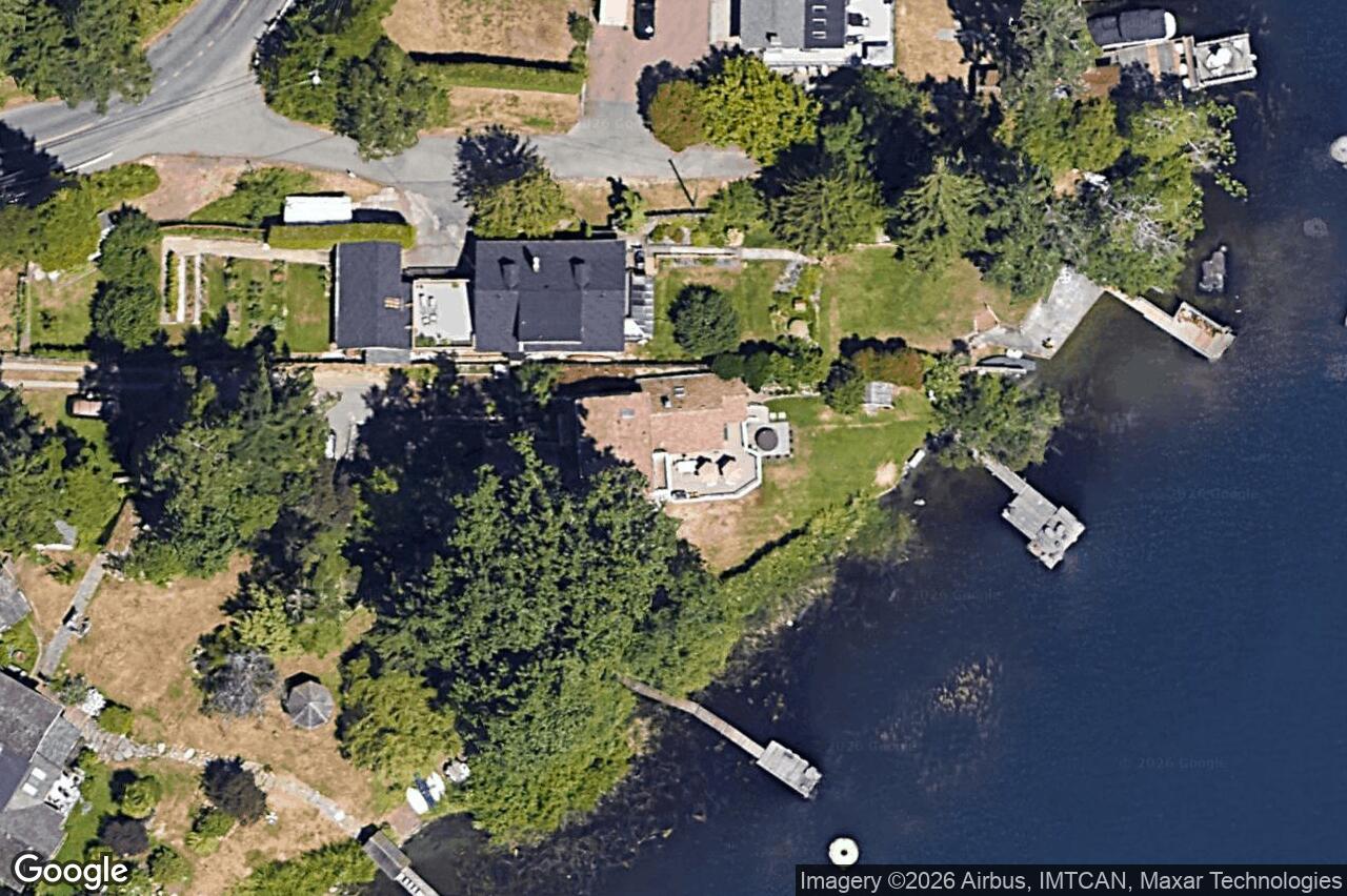 Aerial view of 4921 Prospect Ave, Saanich