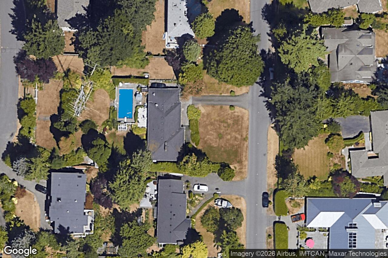 Aerial view of 3 – 5032 Wesley Rd, Saanich