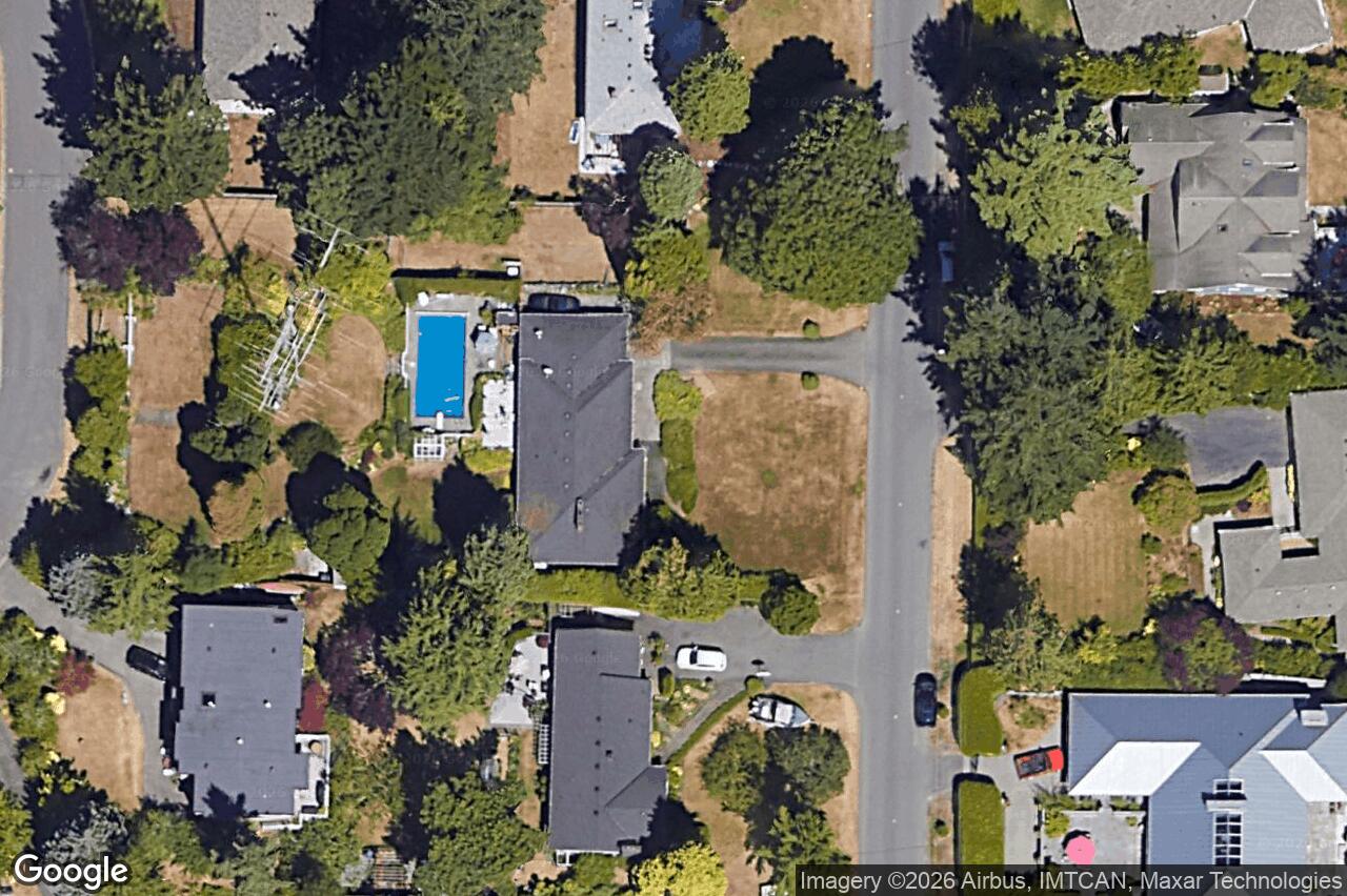 Aerial view of 1 – 5032 Wesley Rd, Saanich