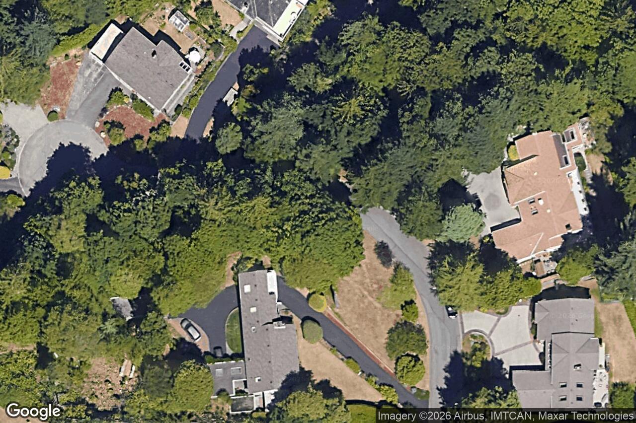Aerial view of 5087 Catalina Terr, Saanich