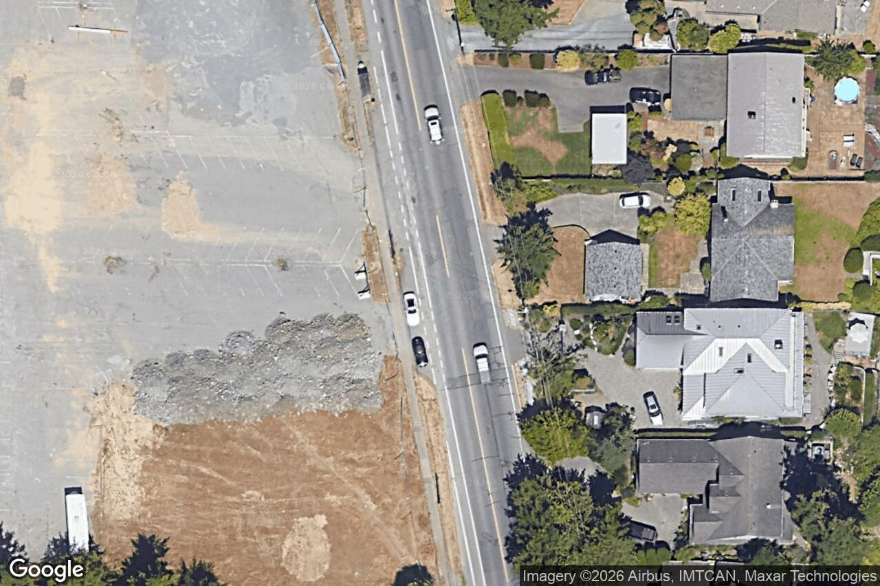 Aerial view of 406 – 5118 Cordova Bay Rd, Saanich
