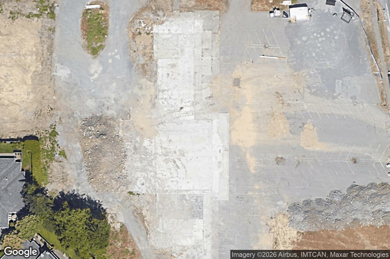 Aerial view of 302 – 5118 Cordova Bay Rd, Saanich