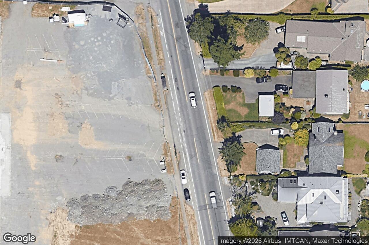 Aerial view of 410 – 5118 Cordova Bay Rd, Saanich