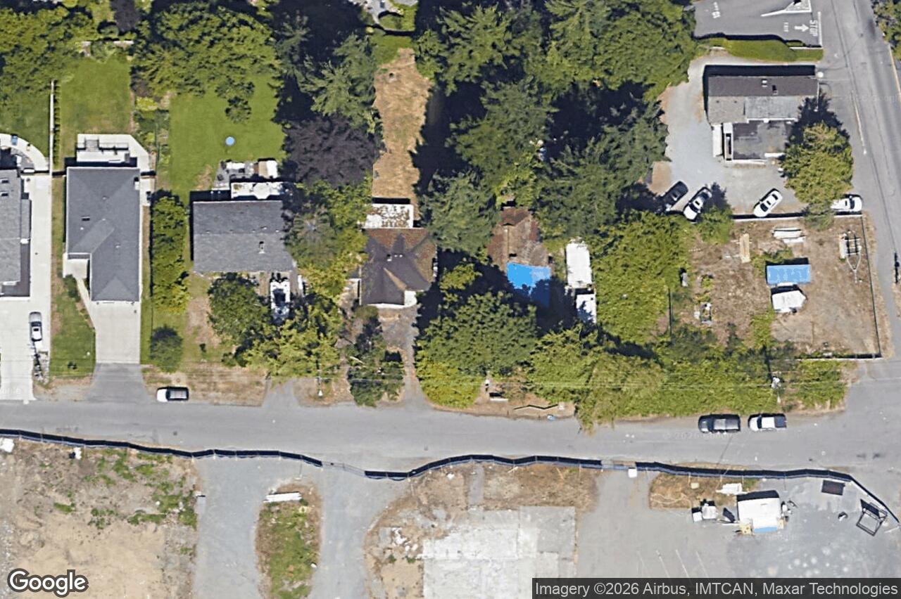 Aerial view of 201 – 990 Doumac Ave, Saanich