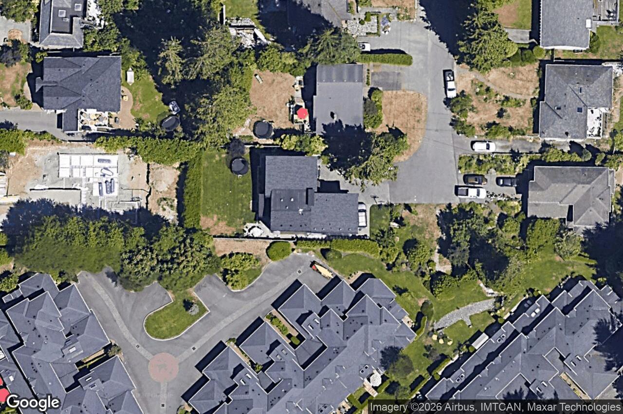 Aerial view of 5186 Sapphire Rd, Saanich