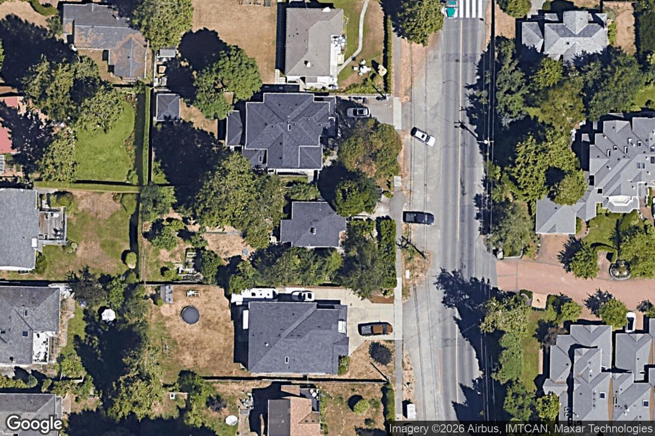 Aerial view of 5190 Cordova Bay Rd, Saanich
