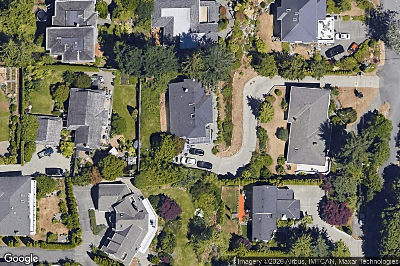 Aerial view of 5198 Beckton Rd, Saanich