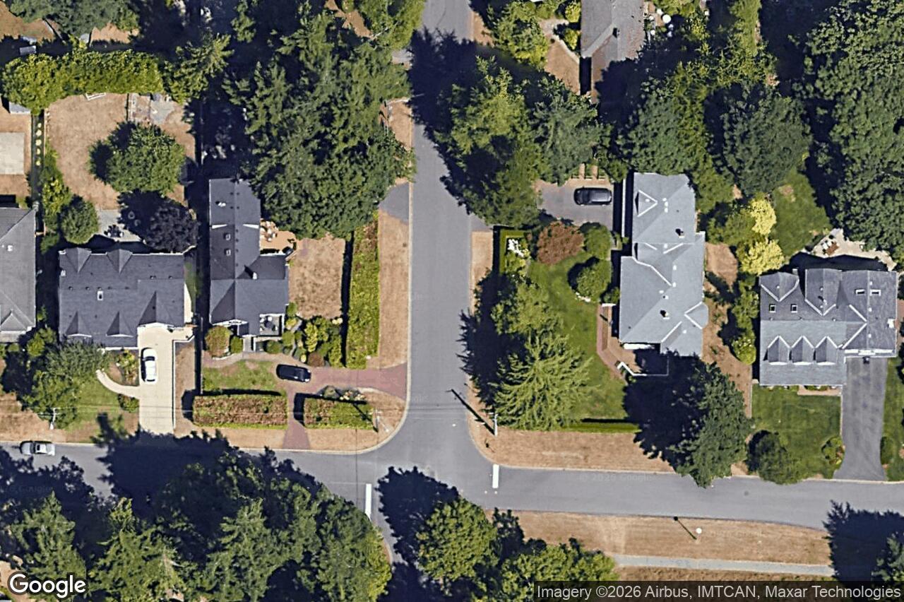 Aerial view of 5208 Del Monte Ave, Saanich