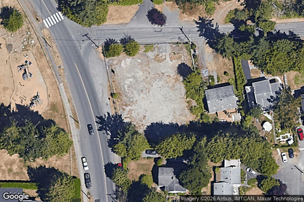 Aerial view of 303 – 5229 Cordova Bay Rd, Saanich