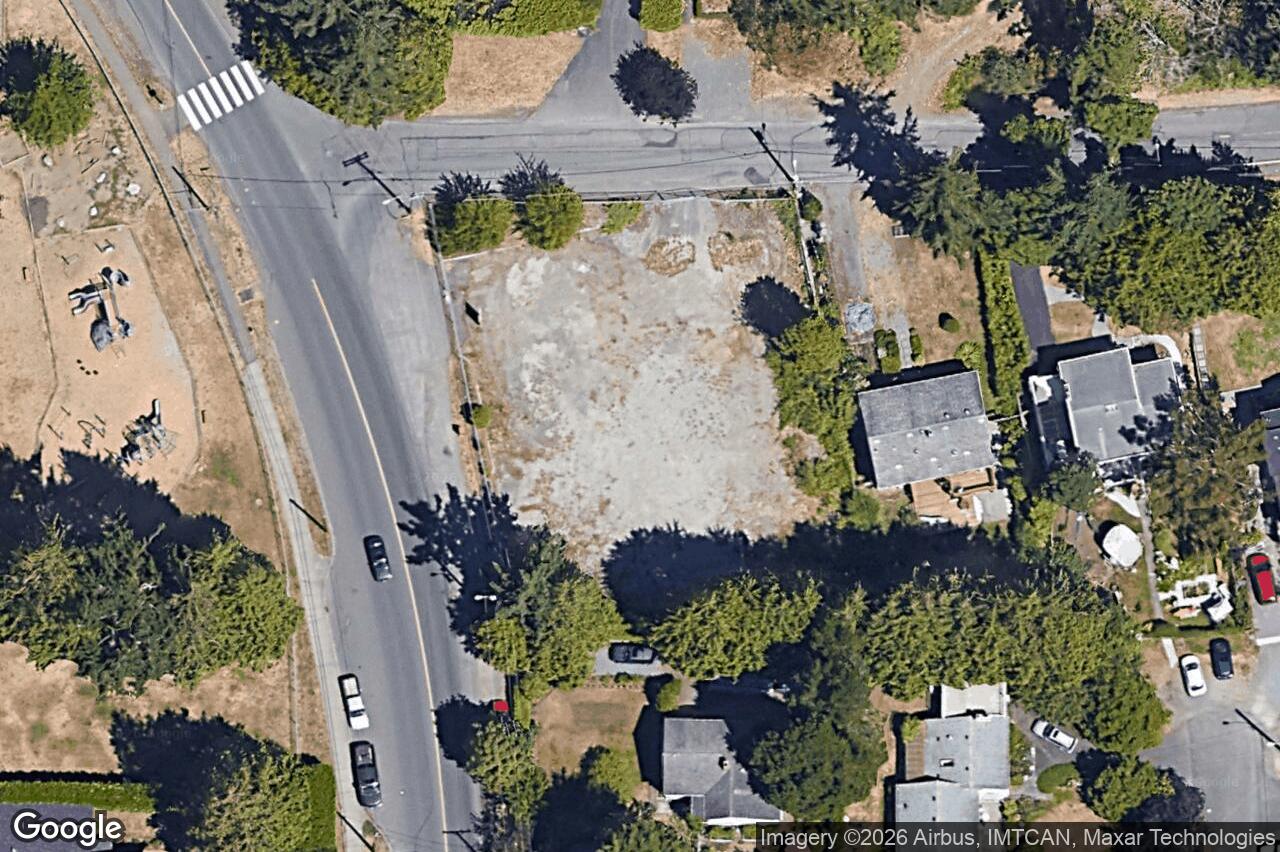 Aerial view of 205 – 5229 Cordova Bay Rd, Saanich