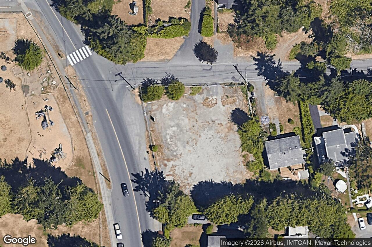 Aerial view of 306 – 5229 Cordova Bay Rd, Saanich