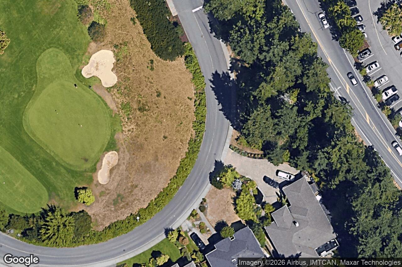 Aerial view of 607 – 5332 Sayward Hill Cres, Saanich