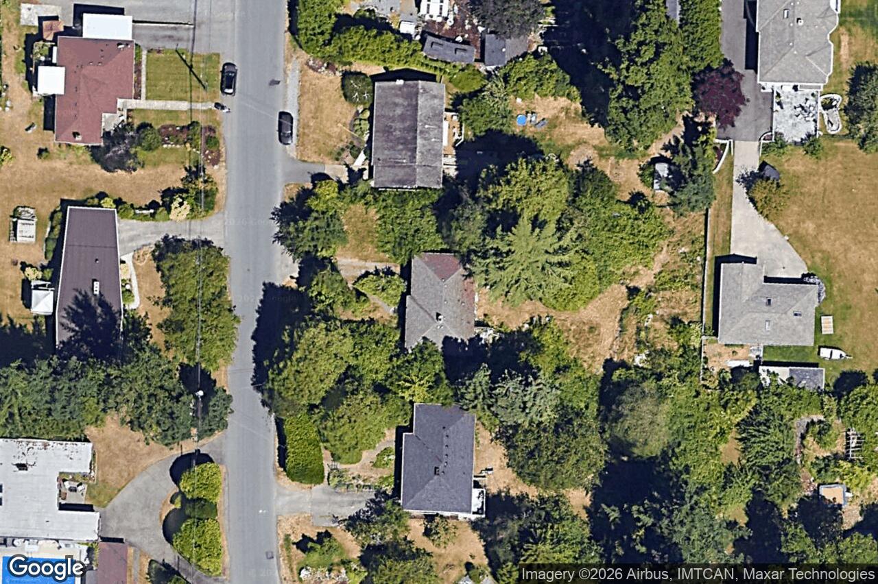 Aerial view of 5287 Santa Clara Ave, Saanich