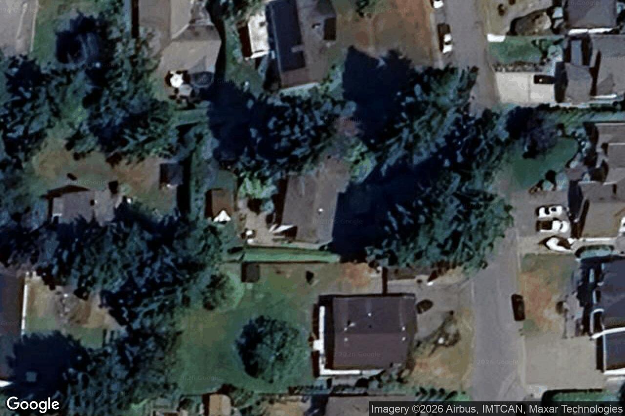 Aerial view of 6258 Robin Way, Central Saanich